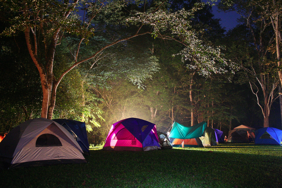 camping au lac de Sainte Croix 